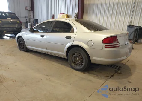 2003 Dodge Stratus Se from USA, damaged, VIN 1B3EL36X43N601634